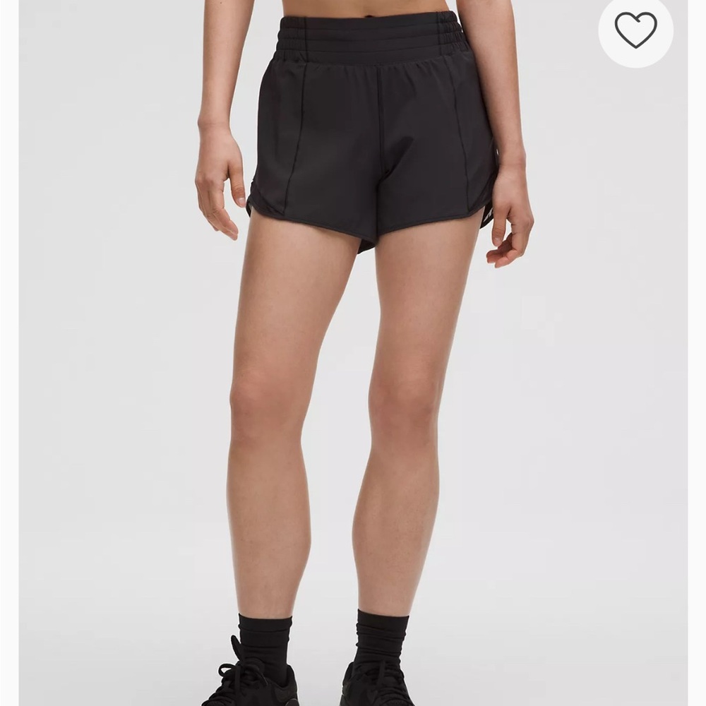Lululemon Hotty Hot High-Rise Lined Shorts 2 tall